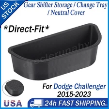 For 2015-2023 Dodge Challenger Gear Shifter Storage Tray Organizer Neutral Cover