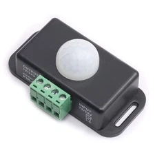 DEVMO Automatic DC 12V-24V 8A Infrared PIR Motion Sensor Switch for LED Light...