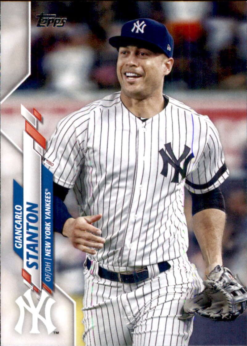 2020 TOPPS #367 GIANCARLO STANTON NEW YORK YANKEES BASEBALL