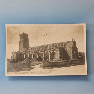 Blythburgh Postkarte um 1920 Echtfoto Suffolk von Jenkins Außen Ortskirche