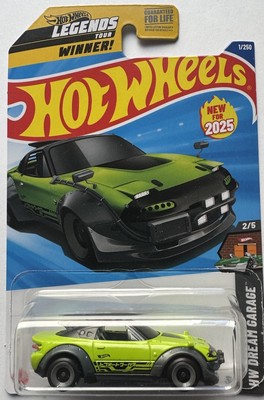 2025 Hot Wheels HW DREAM GARAGE 2/5 Mazda MX-5 Miata 1/250 (Green