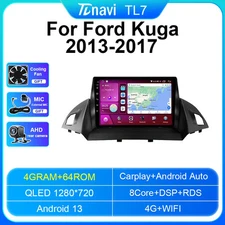For Ford C-MAX Kuga 2 Escape 3 Android CarPlay Car Radio Multimedia Player GPS