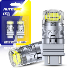 Upgraded 3157 LED Bulb White, 500 Super Bright 6000K, 3156 3056 3057 LED Repl
