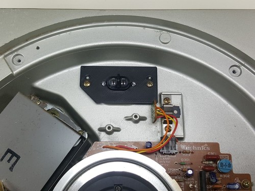 Technics SL 1210 MK2 MK3 MK3D M3D MK5 MK6 externer IEC Stromanschluss - Bild 21 von 21