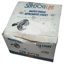 NOB Vintage Sea-dog Stainless Steel Adjust SPREADER S/S4 5/Aip LENS 12V 3000CP