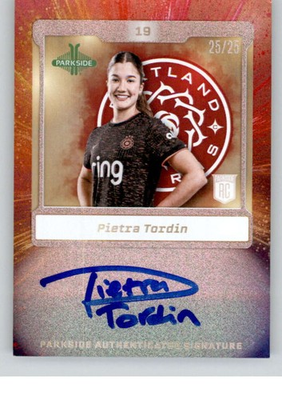 #ad 2025 Parkside NWSL Women Signature Series Autograph Cards Pick From List $169.99
