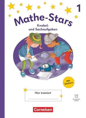Mathe-Stars 1. Schuljahr - Knobel- und Sachaufgaben Ausgabe 2025 - Übungsheft...
