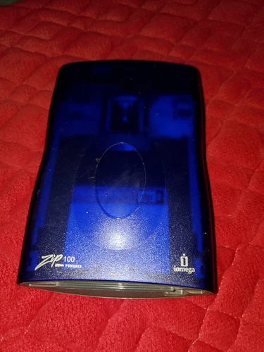 Iomega Zip 250 USB Powered External Drive - No Cable - Untested
