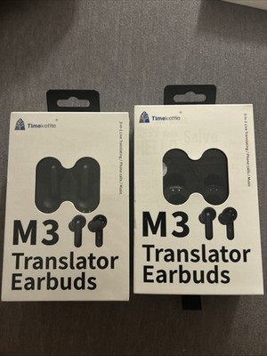 M3 Translator Earbuds von Timekettle 2 Stück (original verpackt) 