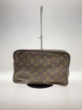 LOUIS VUITTON Pouch PVC BRW All-Over Pattern