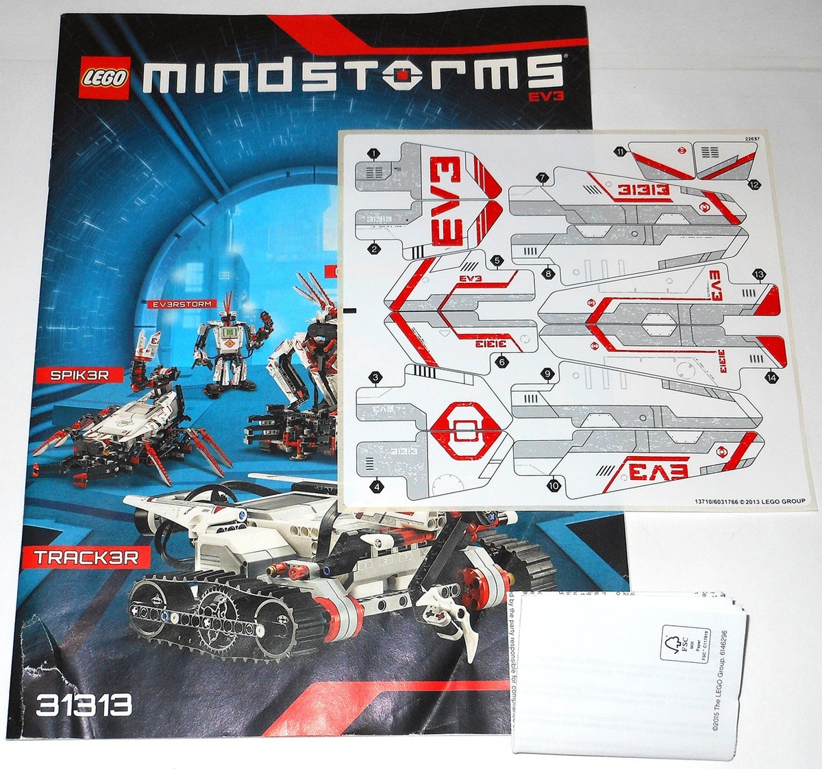 LEGO 31313 Mindstorms EV3 -- NEW COMPLETE SET: sealed bags, open