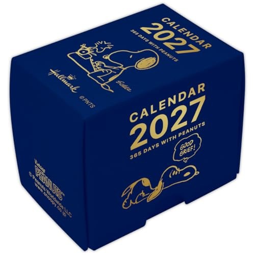 Hallmark Snoopy 2027 Mini Daily Calendar 365 Days Tear-Off Japan New