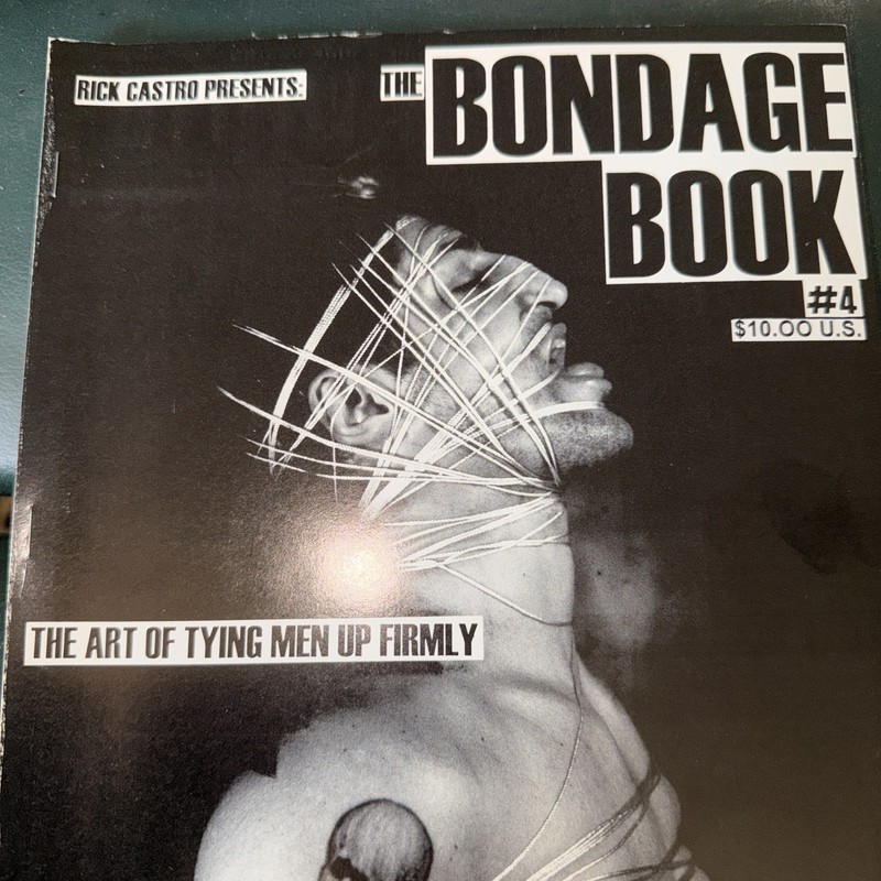The Book 4 Male Gay Leather Interest Men Photo Magazine 1997 Castro