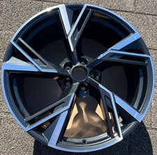 1 CERCHIO IN LEGA ORIGINALE 21" AUDI A7 S7 4K C8 8,5x21 ET30 4K8601025AR RUOTA LIBERA
