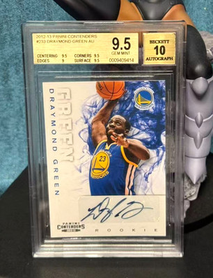 2012-13 Panini Contenders Draymond Green RC Auto #233 BGS 9.5 Auto 10
