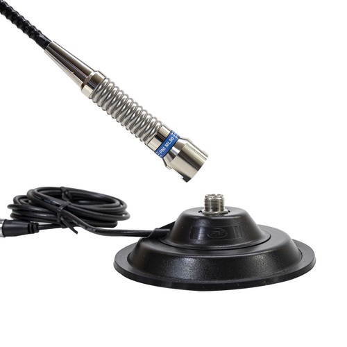 Antenne CB PNI ML90 26-30 MHz, 75 cm, 150 W, pied magnétique inclus 145 cm - Zdjęcie 2 z 12