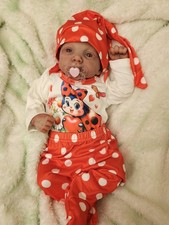 Bambola Reborn splendidamente fatta a mano 19" Lilly. Ottimo per tutti gli appassionati.  Regalo.