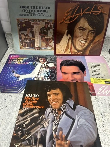 Elvis Presley Original Vinyl Records Lot Of 5, VG-G 🔥🔥