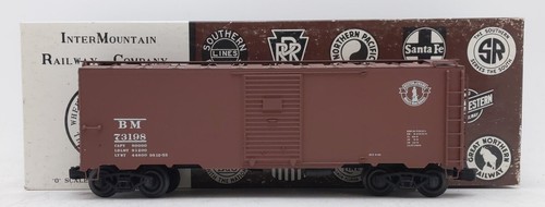 InterMountain OBBM3198 O Boston & Maine 1937 A.A.R. Coche de caja #73198 EX/caja | Zustand: Used