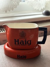 Haig Vintage Whiskey Ashtray And Jug Great Condition