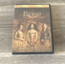 Reign TV Series Complete Fourth 4th & Final Season 4 Four 3-DISC DVD Set
