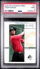 2001 UPPER DECK SP AUTHENTIC PREVIEW #51 TIGER WOODS ROOKIE RC PSA 9