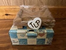 1994 Enesco This Little Piggy " Individual Pig Pen Display " Figure In Box