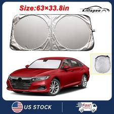 For Toyota Foldable Car Windshield Sun Shade Shield Cover Visor Uv Heat Block Us For Toyota Foldable Car Windshield Sun Shade Shield Cover Visor Uv Heat Block Us