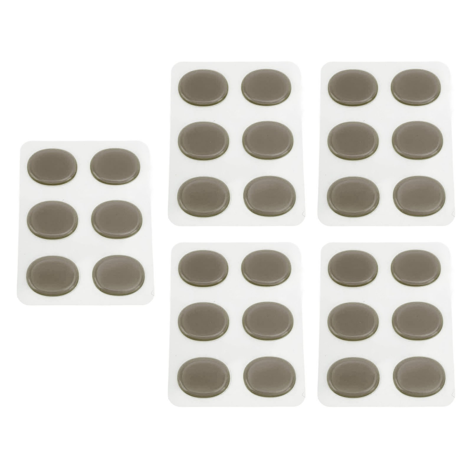 New 30Pcs Drum Dampeners Gel Pads Silicone Drum Silencers Sound Dampening