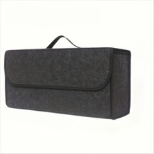 Foldable Car Trunk Organizer with Ergonomic Handle for SUVs Sedans Trucks