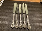 5 Reed & Barton Rose Cascade Sterling Silver Place Knife - 9 1/8" - No Monos