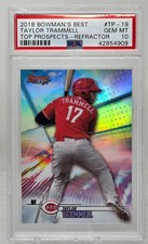 2018 Bowman Best TAYLOR TRAMMELL Refractor Rookie Card PSA 10 Gem Mint. rookie card picture