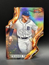 2021 Bowman's Best #HW-24 SPENCER TORKELSON HEATWAVE DIE CUT Detroit Tigers