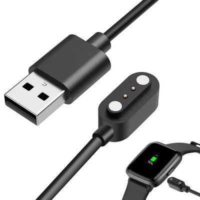 Smart Watch Charger Magnetic Compatible with YAMAY Willful Letsfit Black 