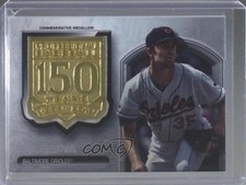 2019 Topps Update 150th Anniversary Manufactured Medallion Mike Mussina HOF 0l2