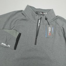 RLX Ralph Lauren Golf 1/4 Zip Men's Size 2XL Performance Wear Wicking Stretch