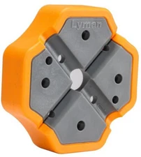 Lyman X-Block Gunsmith Bench Block, Grey/Orange, 04079 Gunsmithing Tool