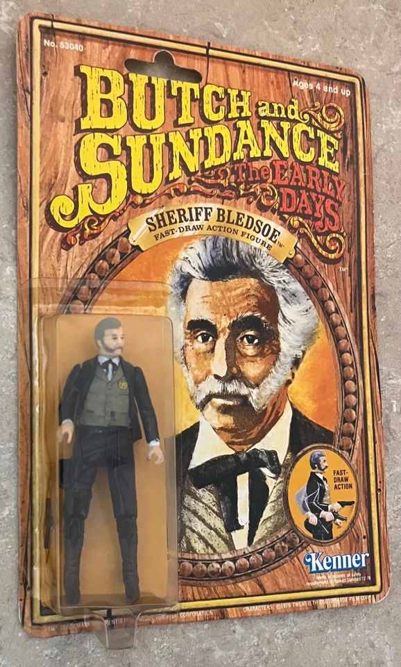 Figura de acción Butch and Sundance 1979 Kenner Sheriff Bledsoe Foto 4 de 4