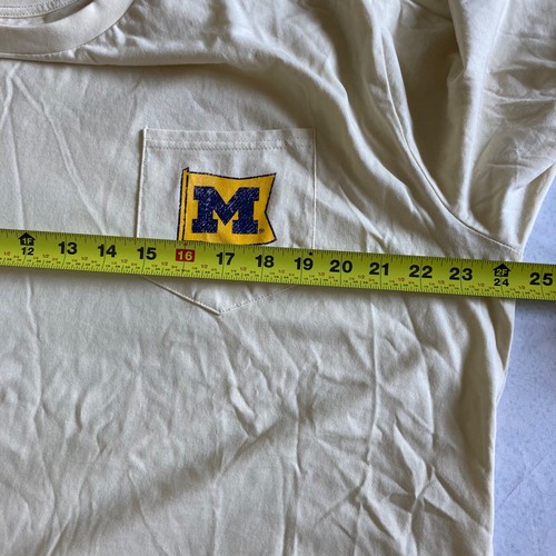 Neu Champion Michigan Wolverines Herren Langarm T-Shirt Gr. XL - Bild 4 von 5