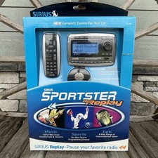 Sirius Sportster Replay Satellite Radio System NIB Car Kit SP-TK2R