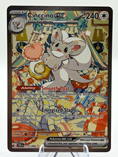 Pokémon TCG Cinccino ex 119/086 Special Illustration Rare SIR Chaos Rising NM