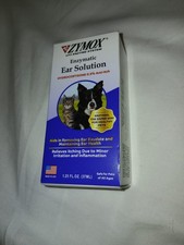 Otic Enzymatic Solution Dogs Cats 1 Hydrocortisone Ear Itch Relief 1.25oz New