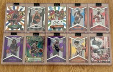 Lot Of 10 Assorted Wild Card Basketball - Includes Numbered, Rookies, Autos