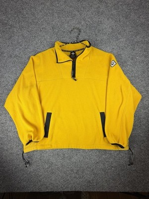 Outdoor Afro x REI Co-op Men's Yellow 1/4 Zip Pullover Jacket