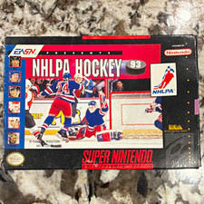 EA Sports NHLPA Hockey 93 CIB w/ Manual for Super Nintendo SNES NTSC-U/C 1993