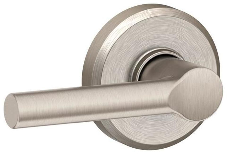 Schlage F10 BRW GSN Broadway Passage Door Lever Set in Bronze