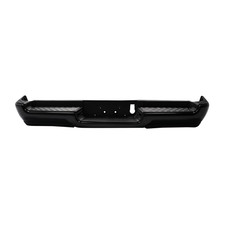 For Ram 1500 2019-2024 Single Exhaust Rear Step Bumper Black Wo Sensor Hole