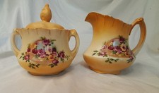 Beautiful Antique Floral Design Tea Set.