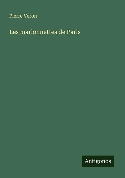Pierre VéRon | Les Marionnettes De Paris | Taschenbuch | FranzöSisch (2025)-image