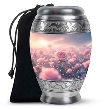 Rose Cremation Urns 6Inch for Human Adult Ashes Funeral Burial Decorative
